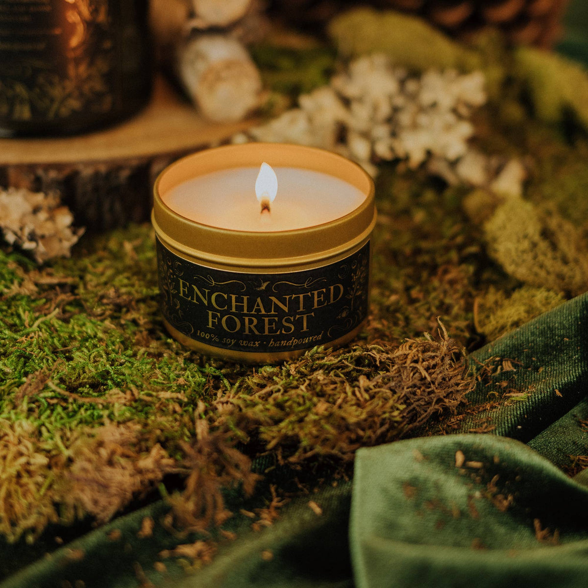 Enchanted Forest | Literary & Gothic-Inspired Jar Candle