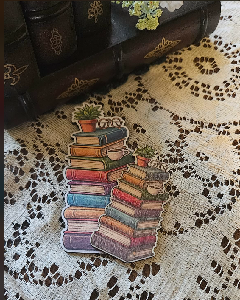 Custom Bookmarks — Personalized Wood & Faux Leather